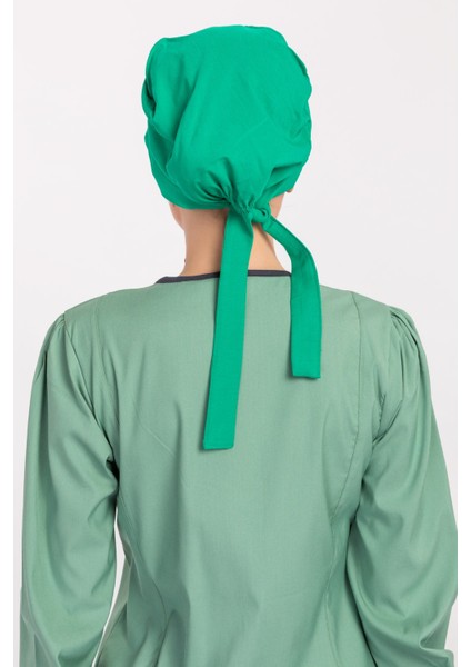 Tesettür Cerrahi Bonesi - Yaprak Yeşili indirimleri