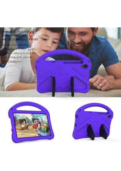 Lenovo Tab M8 4th Gen Için Deri Tablet Kılıfı - Mor (Yurt Dışından) modelleri