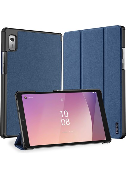 Dux Ducıs Lenovo Tab M9 Için Deri Tablet Kılıfı - Mavi (Yurt Dışından)