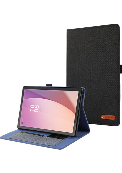 Lenovo Tab M9 Için Deri Tablet Kılıfı - Siyah (Yurt Dışından)