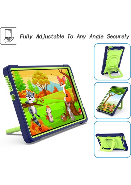Lenovo Tab M10 Hd 2nd Gen Için Deri Tablet Kılıfı - Lacivert (Yurt Dışından) fiyatları