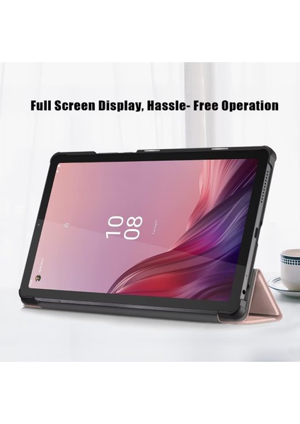 Lenovo Tab M9 TB-310FU Için Deri Tablet Kılıfı - Çok Renkli (Yurt Dışından)