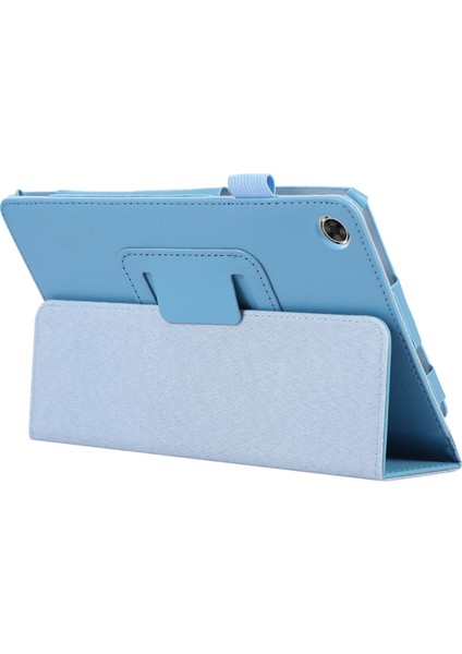 Lenovo Tab M8 4th Gen Için Deri Tablet Kılıfı - Açık Mavi (Yurt Dışından) indirimleri