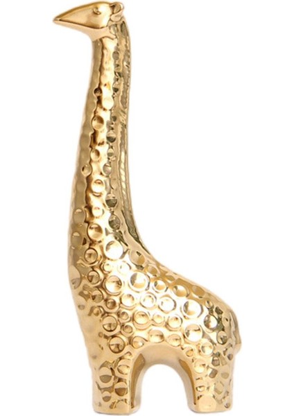 Sevimli Anmial Minyatür Beyaz Porselen Figürin Kafes Restoranlar Dekor 9X3.5X19CM (Yurt Dışından)