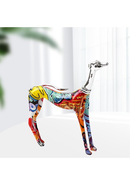 Köpek Heykelcik Grafiti Doberman Heykel Giriş Rafı Eve Taşınma Si (Yurt Dışından) fırsatları