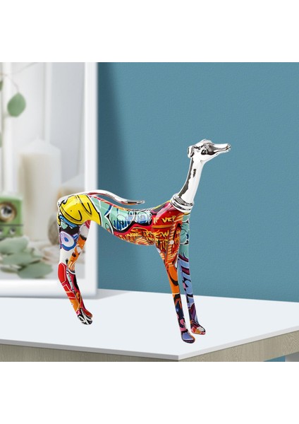 Köpek Heykelcik Grafiti Doberman Heykel Giriş Rafı Eve Taşınma Si (Yurt Dışından) indirimleri