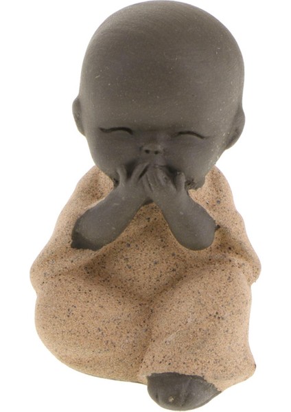 Koleksiyon Mini Keşiş Heykelcik Çay Ofisi Dekorasyon Kırmızı (Yurt Dışından) modelleri