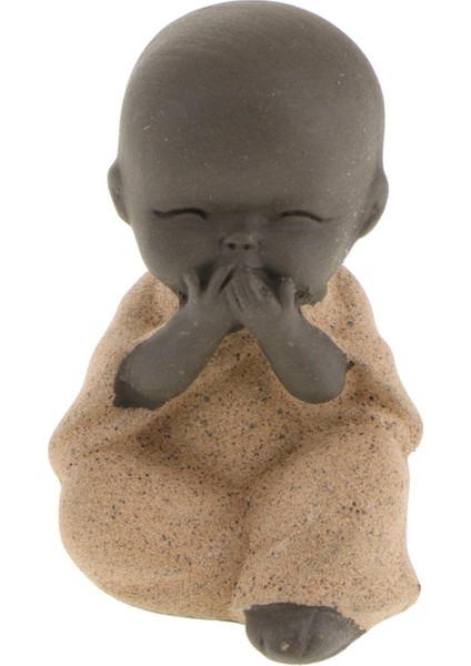 Koleksiyon Mini Keşiş Heykelcik Çay Ofisi Dekorasyon Kırmızı (Yurt Dışından) fırsatları