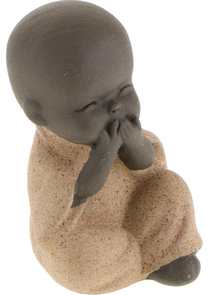 Koleksiyon Mini Keşiş Heykelcik Çay Ofisi Dekorasyon Kırmızı (Yurt Dışından) indirimleri