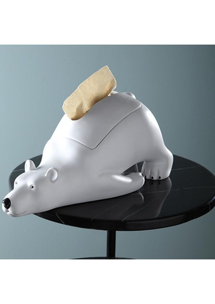 Anahtar Depolama Ayı Şeker Doku Konteynerifigür Heykelcik 36.5X14X16.5CM (Yurt Dışından) modelleri