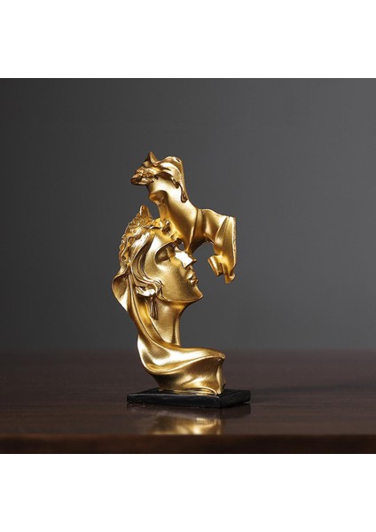 Kiss Shape Mini Figürinler Koleksiyon Dekoratif 3 Pc (Yurt Dışından) modelleri