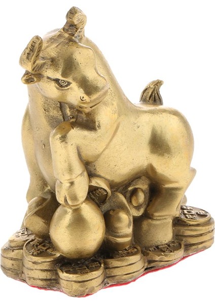 Pirinç Çin Hayvan Para Heykel Süs Kutusu (Yurt Dışından) indirimleri