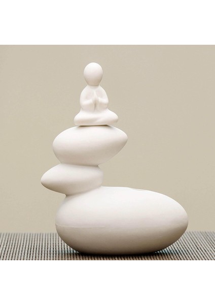 Zen Tarzı Seramik Buda Heykel (Yurt Dışından) fırsatları