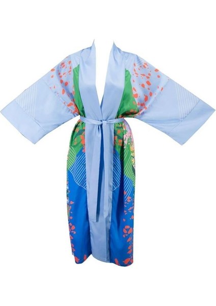 Tasarım Vera Boheme Blue Dream Kimono Plaj Elbisesi fiyatları