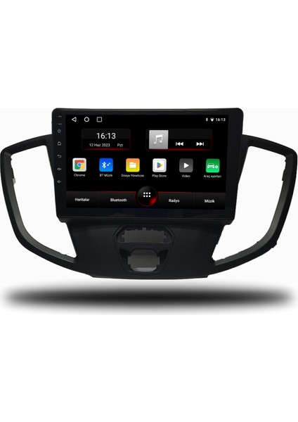 Ford Transit Custom Android Carplay Multimedya 2014-2017 4gb Ram + 64GB Hafıza + 8 Çekirdek fiyatları
