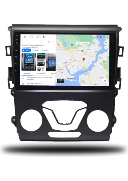 Avaydel Ford Mondeo Uyumlu Android Carplay Multimedya 2013-2018 8GB Ram + 128GB Hafıza modelleri