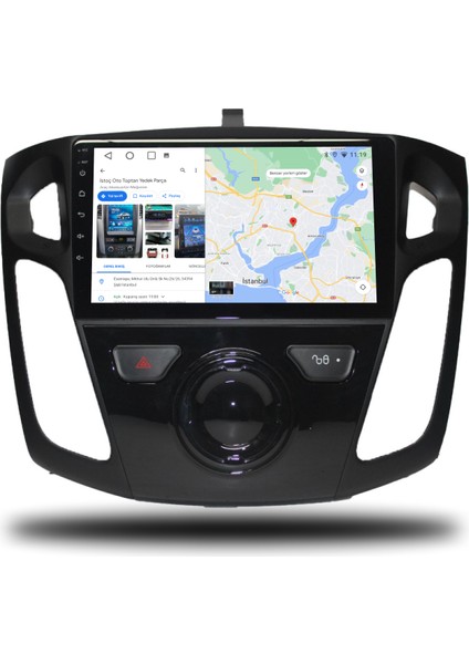 Ford Focus 3-4 Android Carplay Multimedya 2012-2018 2gb Ram + 32GB Hafıza + 4 Çekirdek