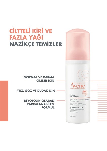 Mousse Cilt Temizleme Köpüğü 150 ml