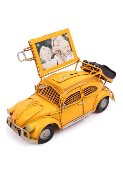 Volkswagen Beetle Classic Vosvos Metal Araba Kumbaralı.