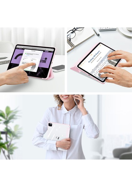 iPad Pro 12.9 2022-2021-2020-2018 Kılıf Copa Series Uyku Modlu Kapaklı Kılıf modelleri