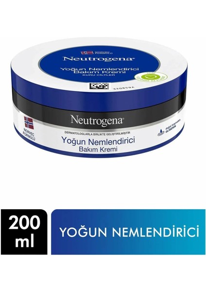 Yoğun Nemlendirici Bakım Kremi 200 ml