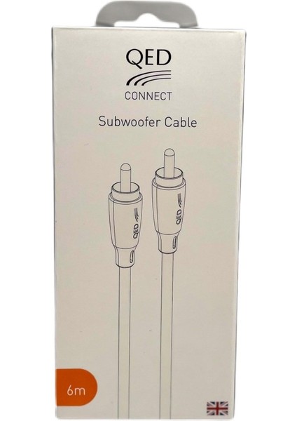 QE-8147 Connect Subwoofer Kablosu 6 Metre