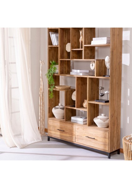 Bergamo Kitaplık Natural modelleri