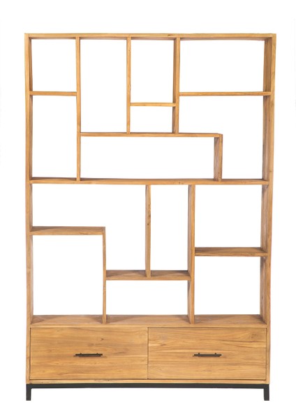 Bergamo Kitaplık Natural fırsatları