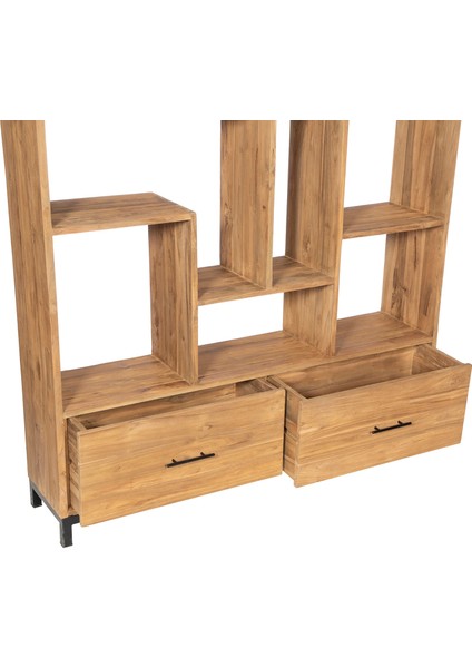 Bergamo Kitaplık Natural indirimleri