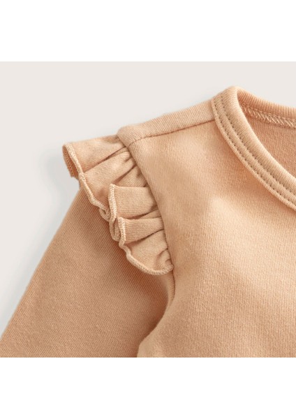 Rainbow Yenidoğan Uzun Kollu Body Somon fiyatları