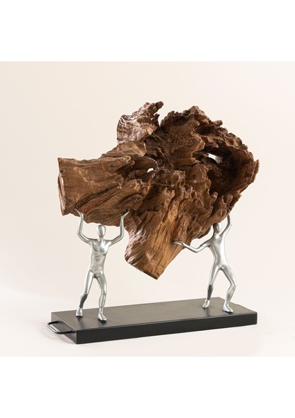 Human Figür Dekoratif Obje Natıurel 49 cm Natural modelleri