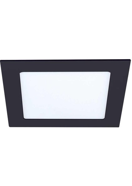 LD451 Siyah Slim Kare LED Panel 6W 3000K 5 Adet