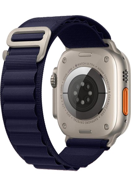 Apple Watch 38-40-41MM Krd-26 Alpıne Mor Kordo