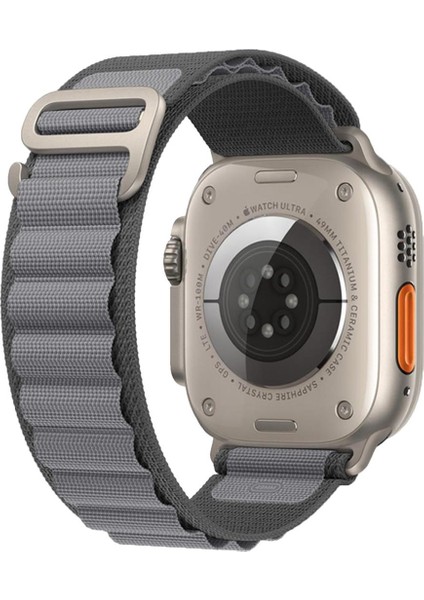 Apple Watch 42-44-45-49MM Krd-26 Alpıne Gri Ko