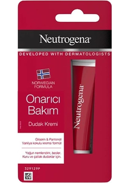 Onarıcı Bakım Dudak Kremi 15 ml