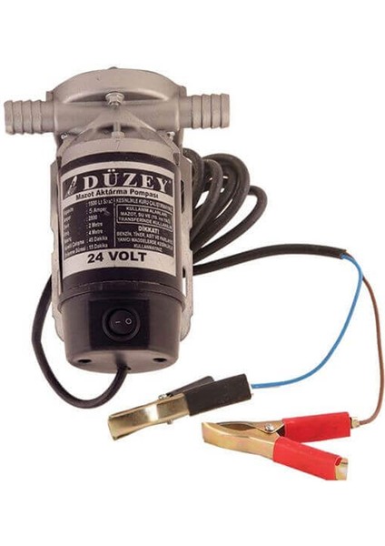 3/4 Çıkışlı Dıştan Mazot ve Sıvı Aktarım Pompası 24 Volt