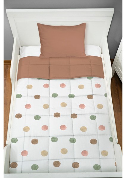 Bebek Yorgan Seti (95X145 Cm) - Iconic Serisi - Noktalar fiyatları