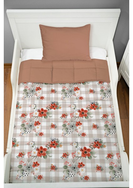 Bebek Yorgan Seti (95X145 Cm) - Iconic Serisi - Yılbaşı Ağaçları fiyatları