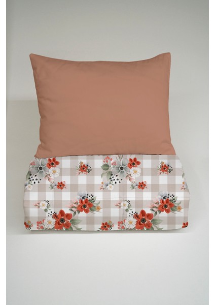 Bebek Yorgan Seti (95X145 Cm) - Iconic Serisi - Yılbaşı Ağaçları modelleri