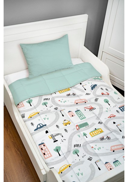 Baskılı Yorgan Seti (100x150 Cm) - Iconic Serisi - Beep Beep