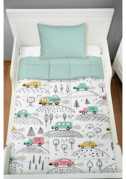 Montessori Yorgan Seti (95X195 Cm) - Iconic Serisi - Arabalar fiyatları