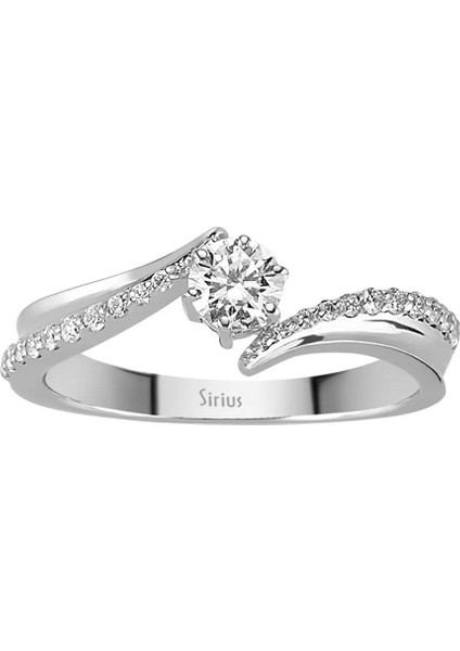 G Renk Toplam 0,45 Karat Pırlanta Tektaş Yüzük 0423R0007 fiyatları