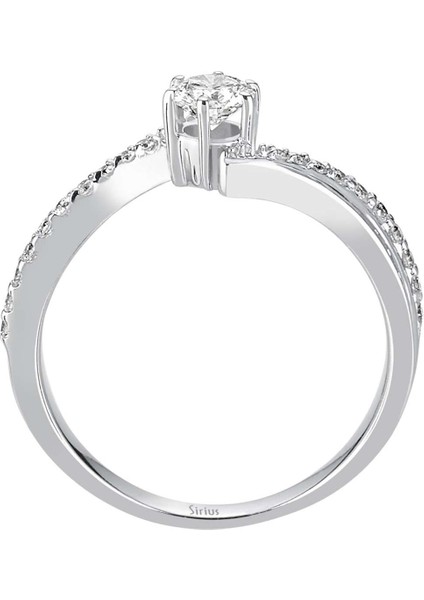 G Renk Toplam 0,45 Karat Pırlanta Tektaş Yüzük 0423R0007 modelleri