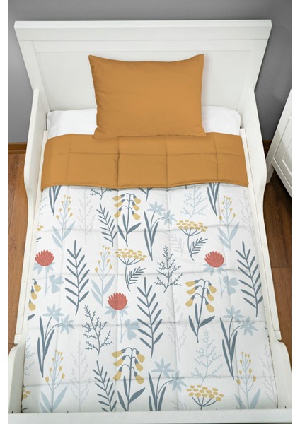 Montessori Yorgan Seti (95X195 Cm) - Iconic Serisi - Dinozor Alfabesi fiyatları