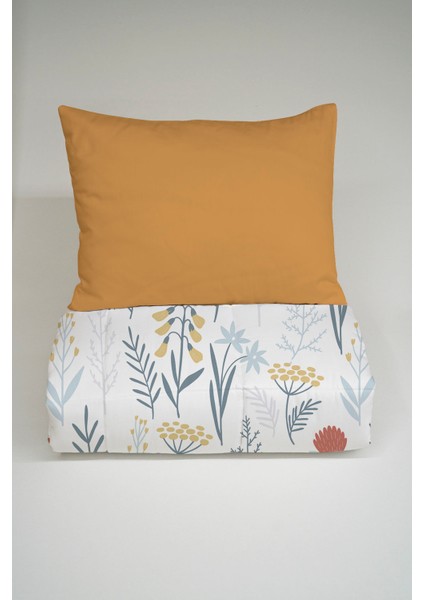 Montessori Yorgan Seti (95X195 Cm) - Iconic Serisi - Dinozor Alfabesi modelleri