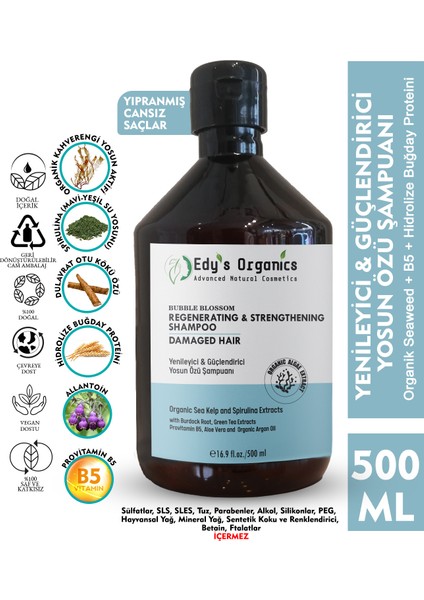 Yenileyici & Yosun Özlü Şampuan 500 ml