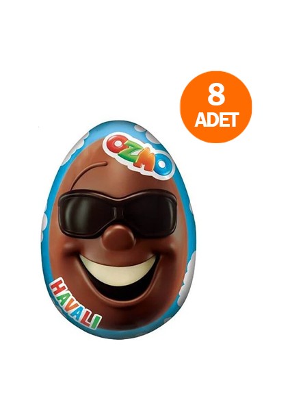 Ozmo Çikolatalı Yumurta 20 gr (8 Adet)