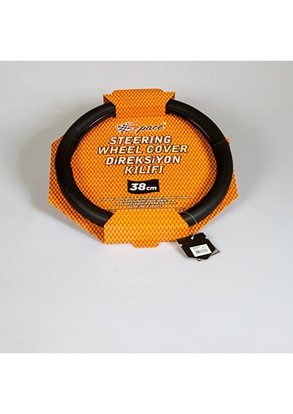 Direksiyon Kılıfı 38 cm Siyah / DIKI320-S