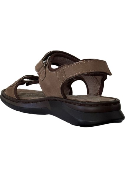40526-G Bruce Kum Nubuk Erkek Günlük Sandalet modelleri