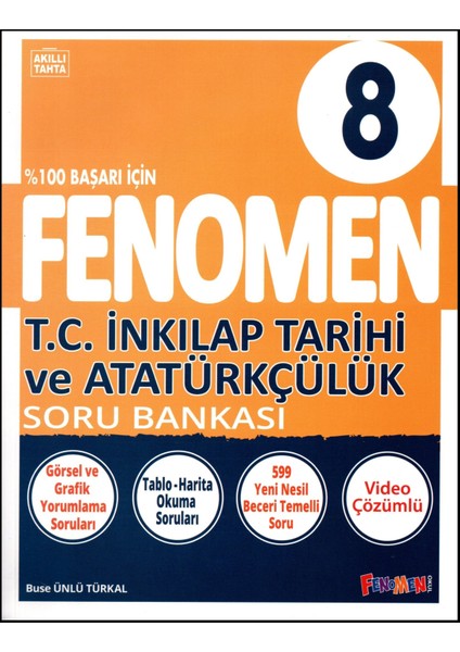 Fenomen Yayıncılık Fenomen 8. Sınıf Lgs Inkılap Tarihi ve Atatürkçülük Soru Bankası